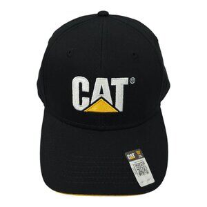 Caterpillar CAT Equipment Embroidered Logo Snapback Cap Trucker Baseball Hat NEW